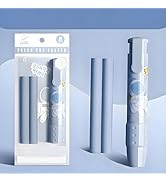 Retractable Mechanical Pencil Eraser Refills Pen Style Eraser Set, Convenient and Precise Erasers...