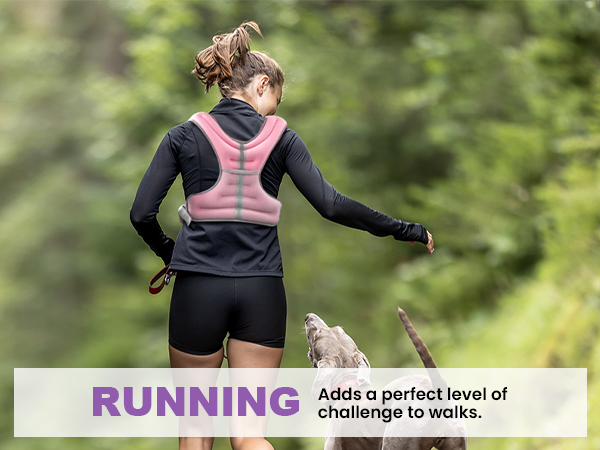 Weighted Vest for Woman Men 6lb 8lb 10lb 12lb 15lb 20lb 25lb Weight Vest with Reflective Stripe