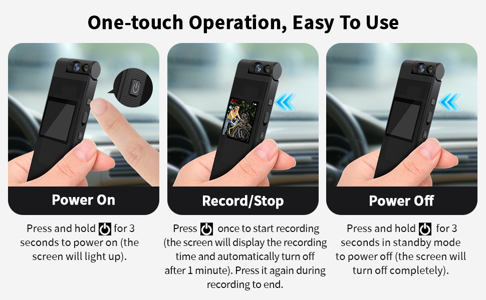 body camera body cam body cameras with audio and video recording mini body camera