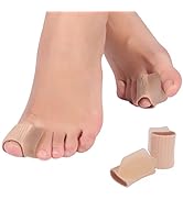 ZJchao Toe Separator, 2 pairs Bunion Corrector Hallux Valgus Splint With Soft Gel Pad or Big Toe ...