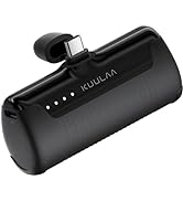 Kuulaa Portable Charger USB C Power Bank 4500mAh Small Portable Phone Charger Android Compact Plu...