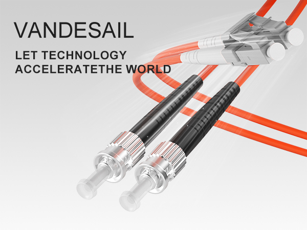 lc to st multimode fiber patch cable