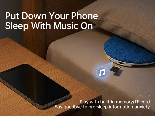 bluetooth pillow speaker