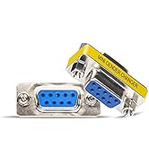LinkStable DriverGenius RD232F2F DB9 Serial RS232 COM Gender Changer - for USB to RS232 Serial Ca...