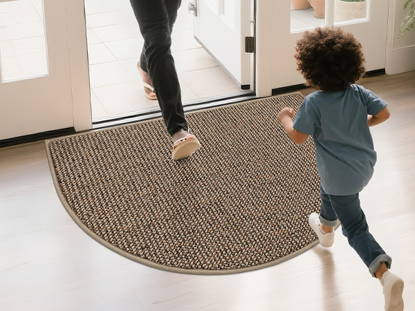 Dirt Trapper Semicircle Door Mats Indoor