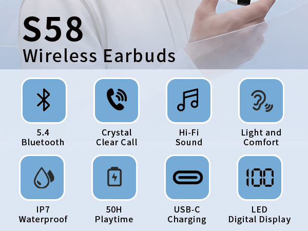 Bluetooth 5.4 Headphones