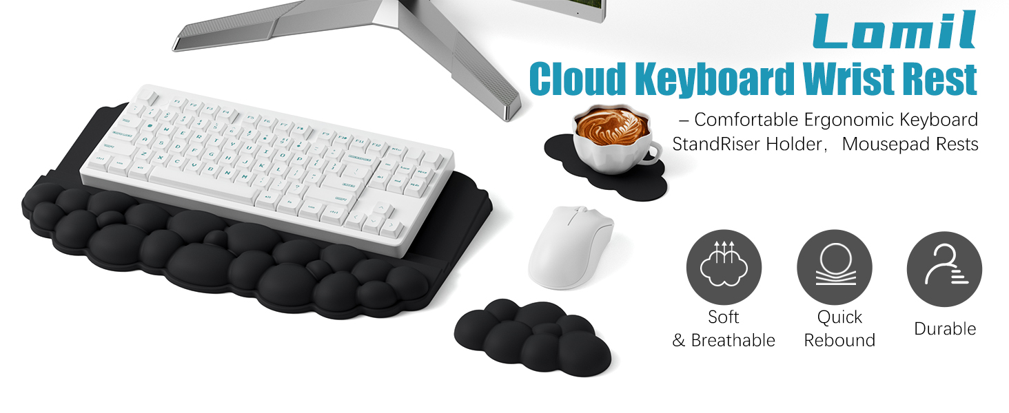 Keyboard Stand with Wrist Rest