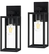 East Grove Home Builder Essentials Heritage Collection 13in Outdoor Wall Light Lantern in Anti-Ru...