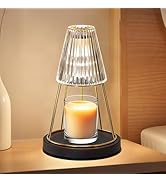 MUJTEO Candle Warmer Lamp with Timer Dimmer,Mom Birthday Gifts for Women,Electric Wax Candle Warm...