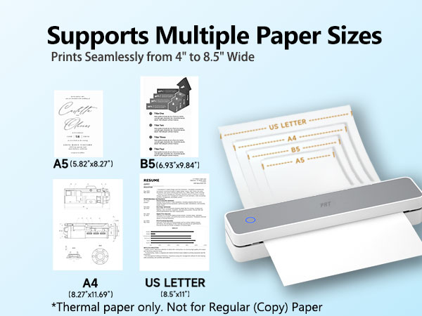 Inkless Portable Printer