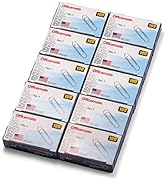 Officemate No.1 Smooth Paper Clips, Pack of 10 Boxes of 100 Clips Each, 1000 Clips Total (99911)