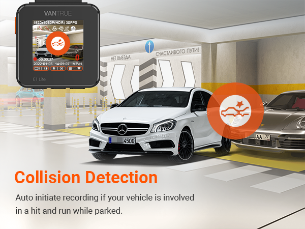 dash cam collision detection