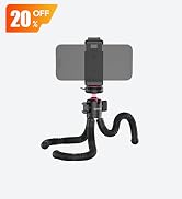 ULANZI MT-91 Flexible Octopus Tripod for Phone, GoPro&amp;Camera, 3-in-1 Mini Tripod w Bluetooth Remo...