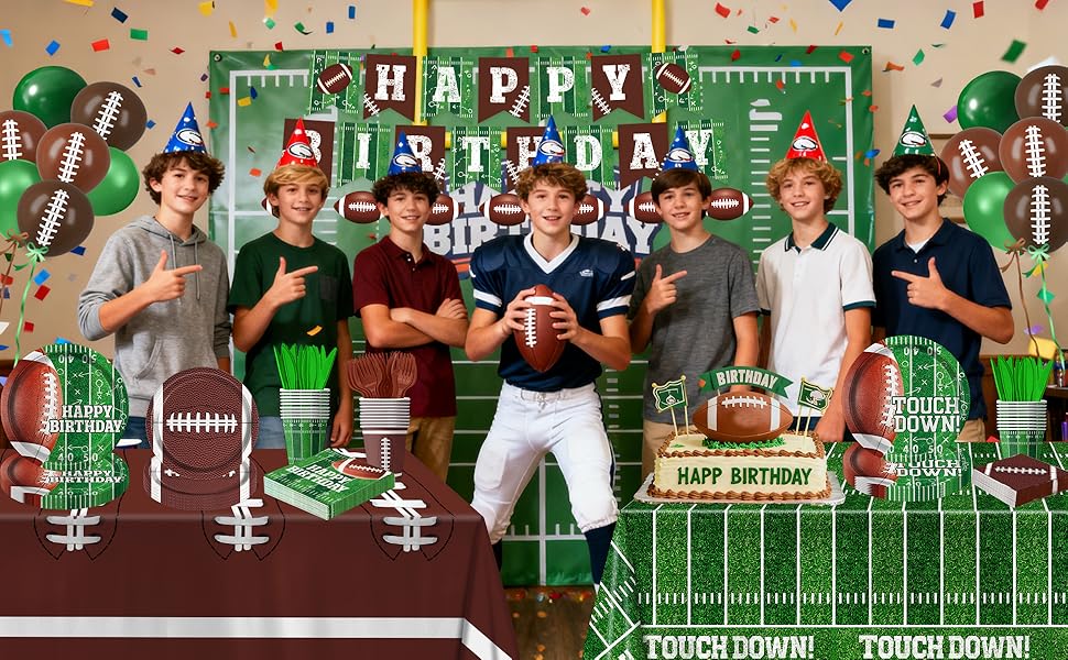 Football Birthday Party Decorations