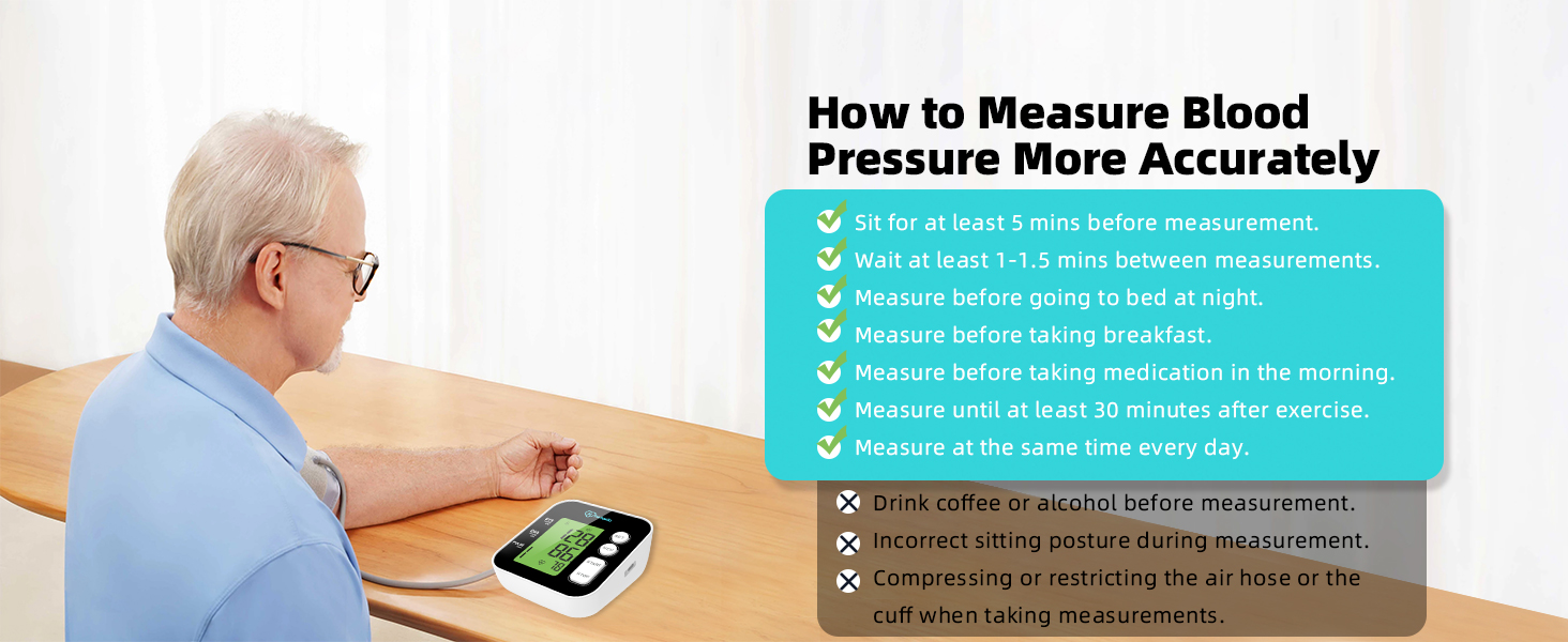 How to measure blood pressure more accurately?