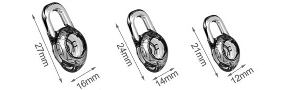 Plantronics Gels Sizes