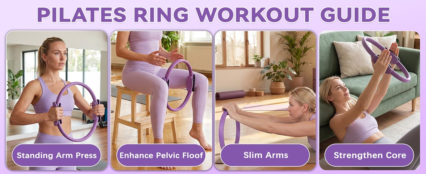 Pilates Ring and Ball Set