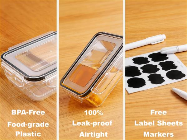 Food Storage Containers with Lids