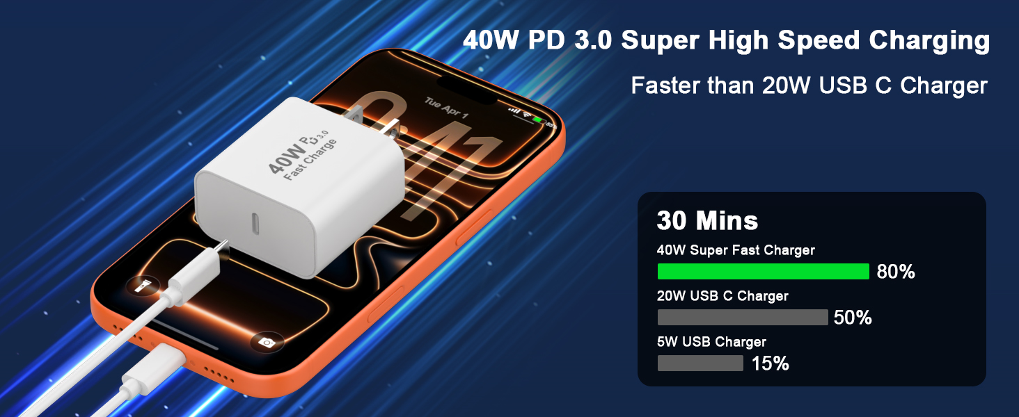 40w usb c apple charger