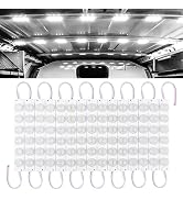 Linkstyle 12V Van Interior Lights, Super Bright 90 LEDs 3030 200LM Ceiling Dome Lamp Lights for C...