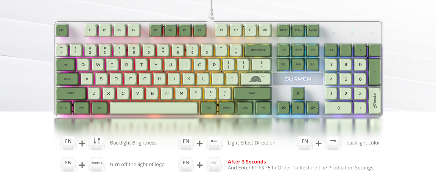 104 Keyboard