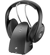 Sennheiser RS 120-W On-Ear Wireless Headphones for Crystal-clear TV Listening with 3 Sound Modes,...