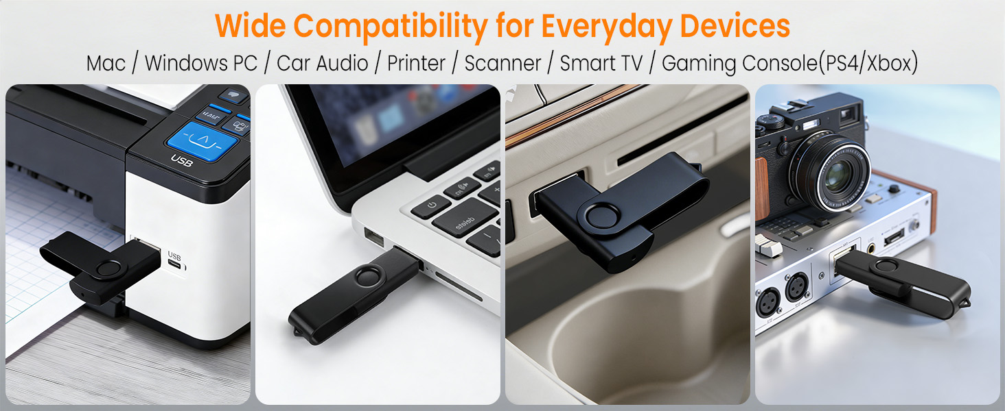 Wide compatibility for Everyday Devices