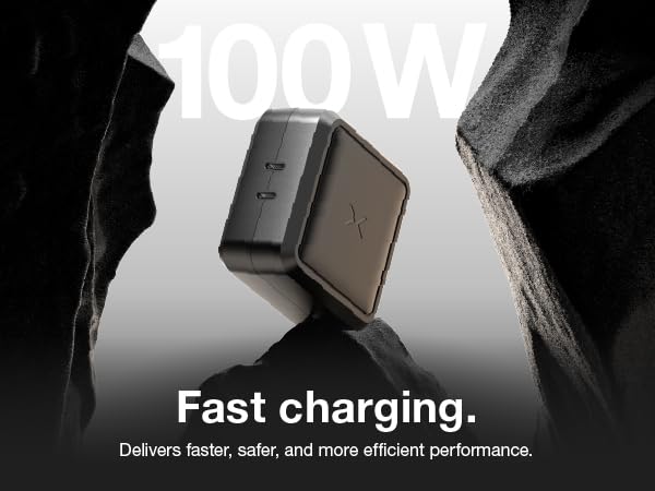 Supports PD 3.0, QC 5.0, and PPS and other charging protocols for super fast charging