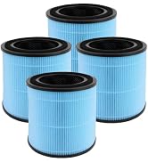 Lahoreeky AP0601 Replacement Filters, Compatible with AIRTOK AP0601 Air Purifier,4-in-1 H13 True ...