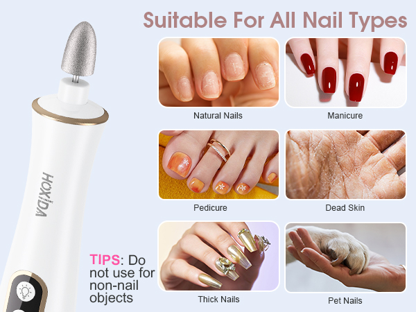 Portable nail dril machine