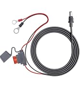 LinkNexa Starlink Mini Battery Power Cable 10FT/3M, 18AWG Direct O Ring to DC Power Cord with Fus...