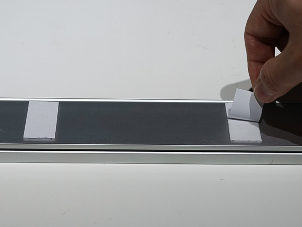 exterior stair lights for house double-sided tape to hold while silicone cures