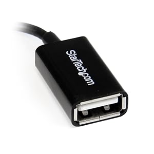 usb otg adapter, micro usb to usb otg, 5in otg adapter