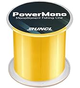 RUNCL PowerMono Fishing Line, Monofilament Fishing Line 300/500/1000Yds - Ultimate Strength, Shoc...