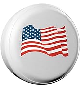 AmFor 26-27 inch Spare Tire Cover, Universal Fit for Jeep, Trailer, RV, SUV, Truck,Tough Tire Whe...