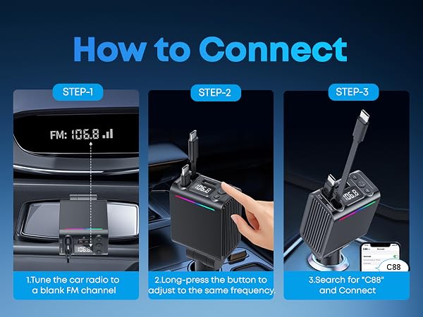 transmisor bluetooth para carro, blue tooth car adapter for music, blutu para carros