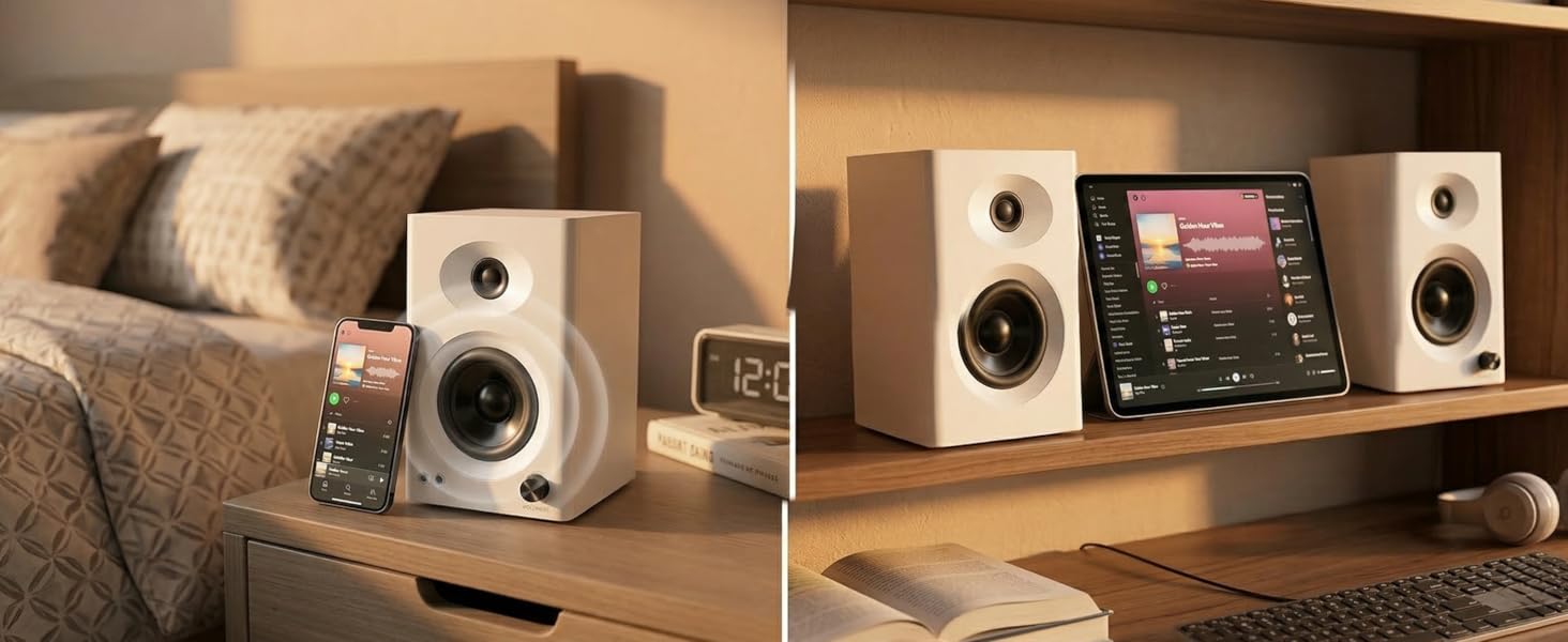 bookshelf speakers for bedroom