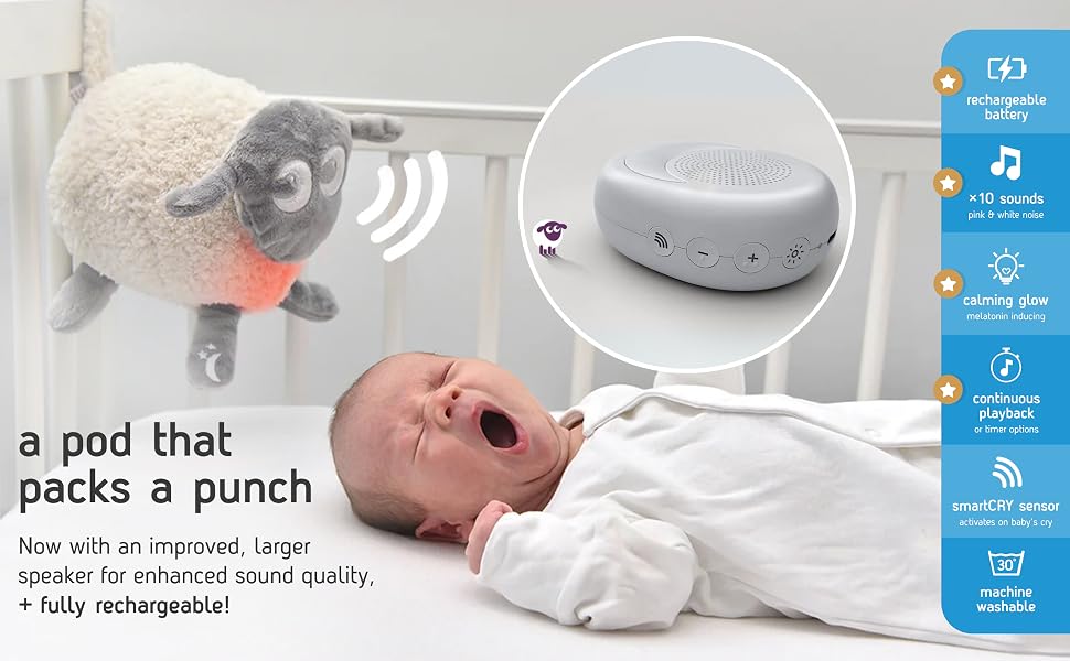 new pod, better speaker, enhanced sound quality, fully rechargeable