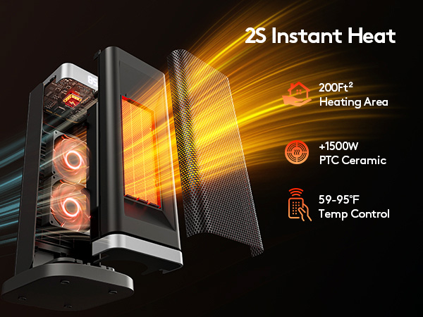 Space heaters for indoor use