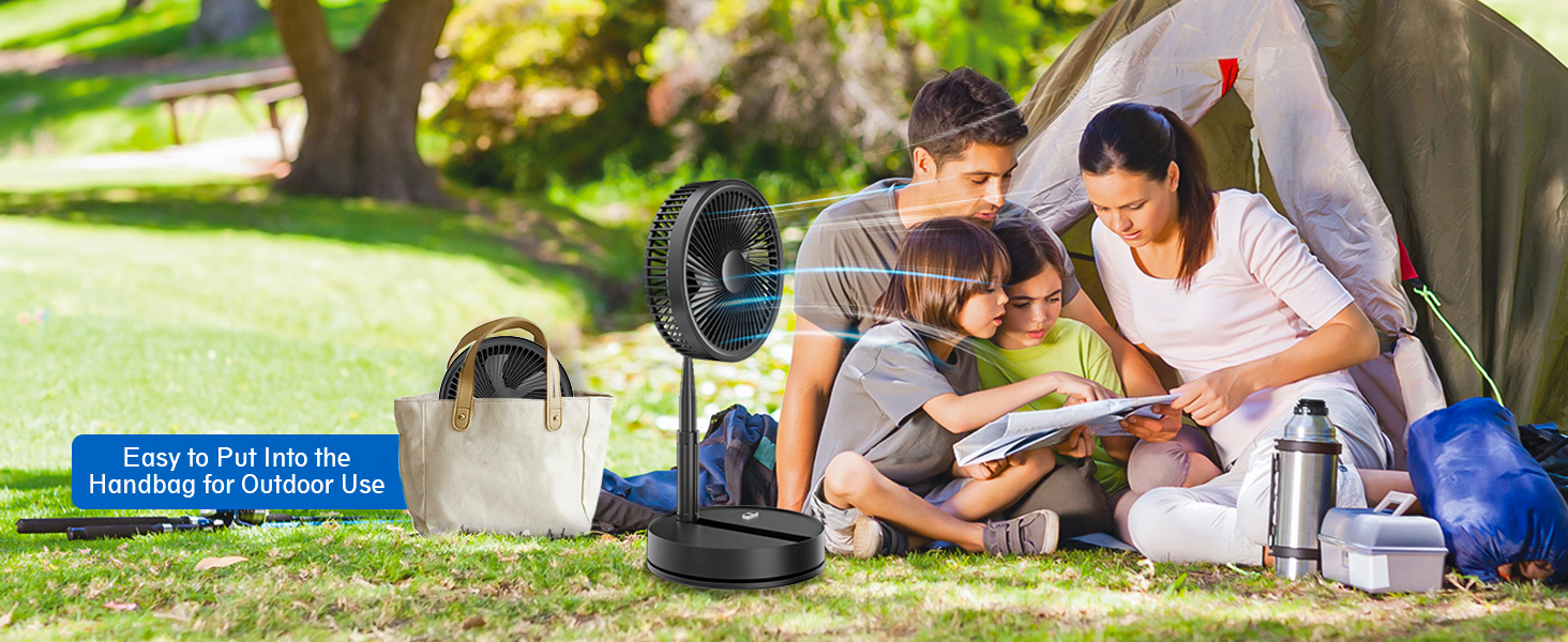 rechargeable portable fan for travel