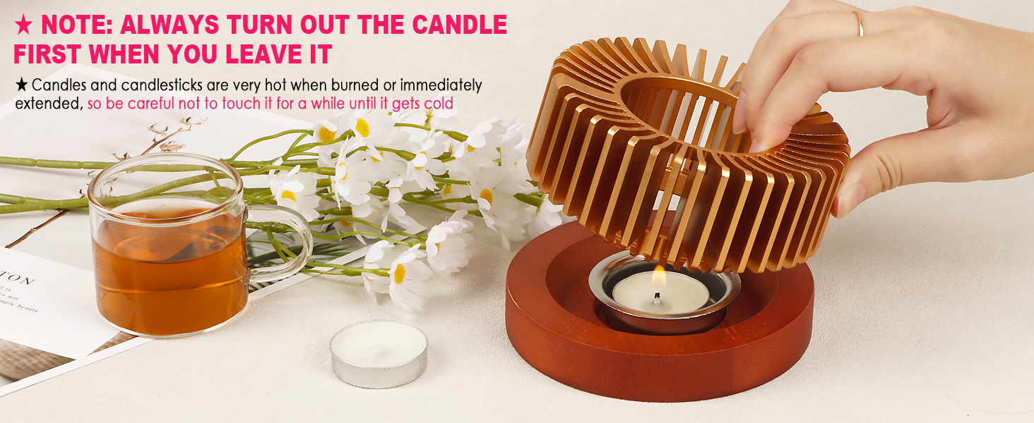 tea light heater warmer