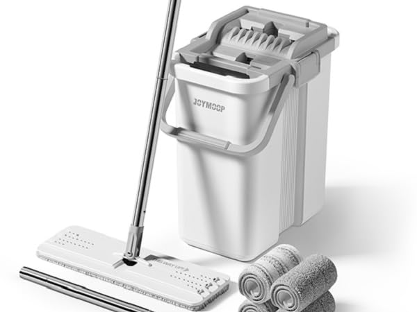 2 White JOYMOOP MOP