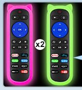 Yimaut-Remote for All TCL Roku TV Remote-with Glow Covers