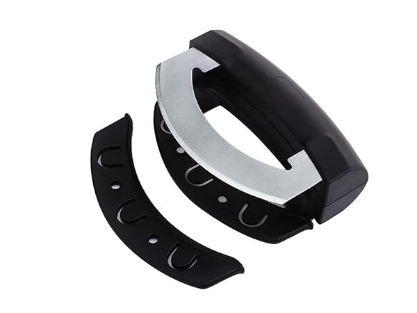 KITCHENDAO Come Apart Mezzaluna Salad Chopper Knife Tool