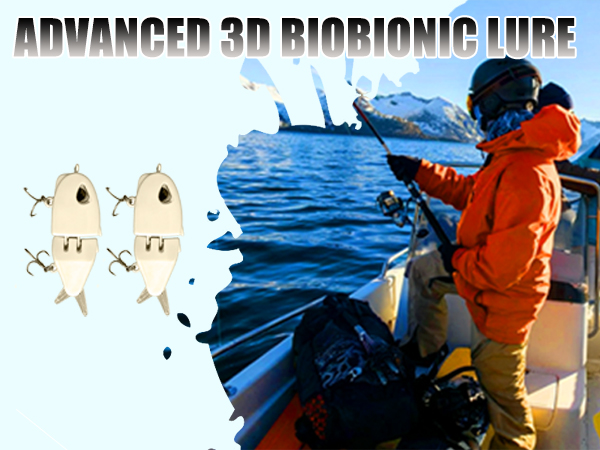 2Pcs Mini Glide Bait for Bass Fishing