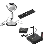 j5create JVU368-360 AI-Powered Webcam Wireless Extender for USB Webcam/Cameras/Microphones/Speakers