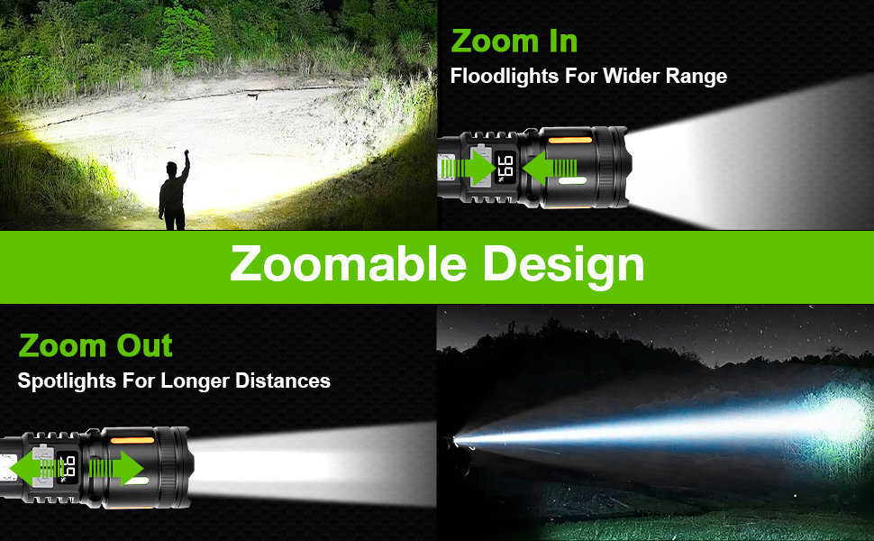 flashlights high lumens battery powered