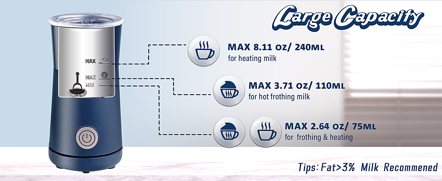 automatic milk frother