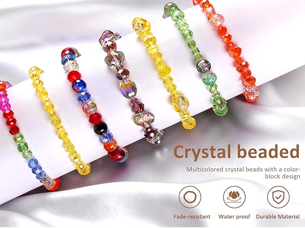 636 colorful beads