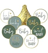 G2PLUS Baby Shower Stickers, Sweet Baby Stickers, Oh Baby Stickers, 210PCS Round Baby Shower Cand...